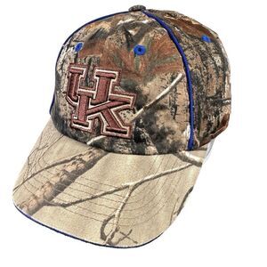 Kentucky Wildcats Camo Hat Cap Captivating Headgear Camouflage Adjustable‎